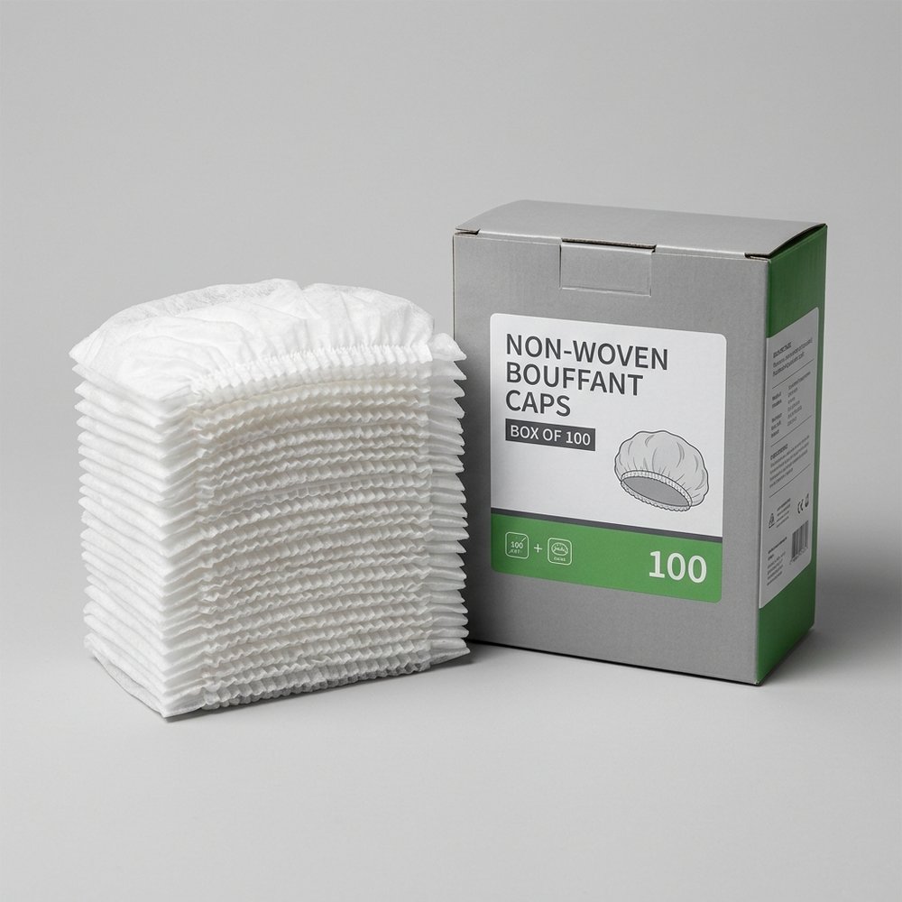 Non-woven bouffant cap — box of 100